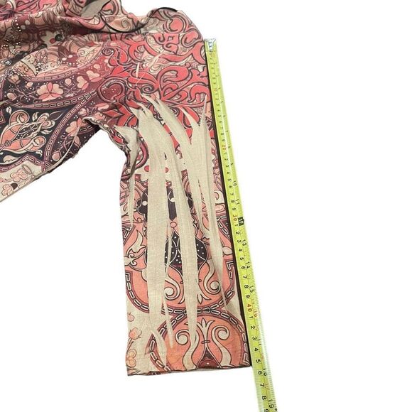 Unbranded Tan, Brown & Red Top‎ - Size Small - Picture 8 of 8